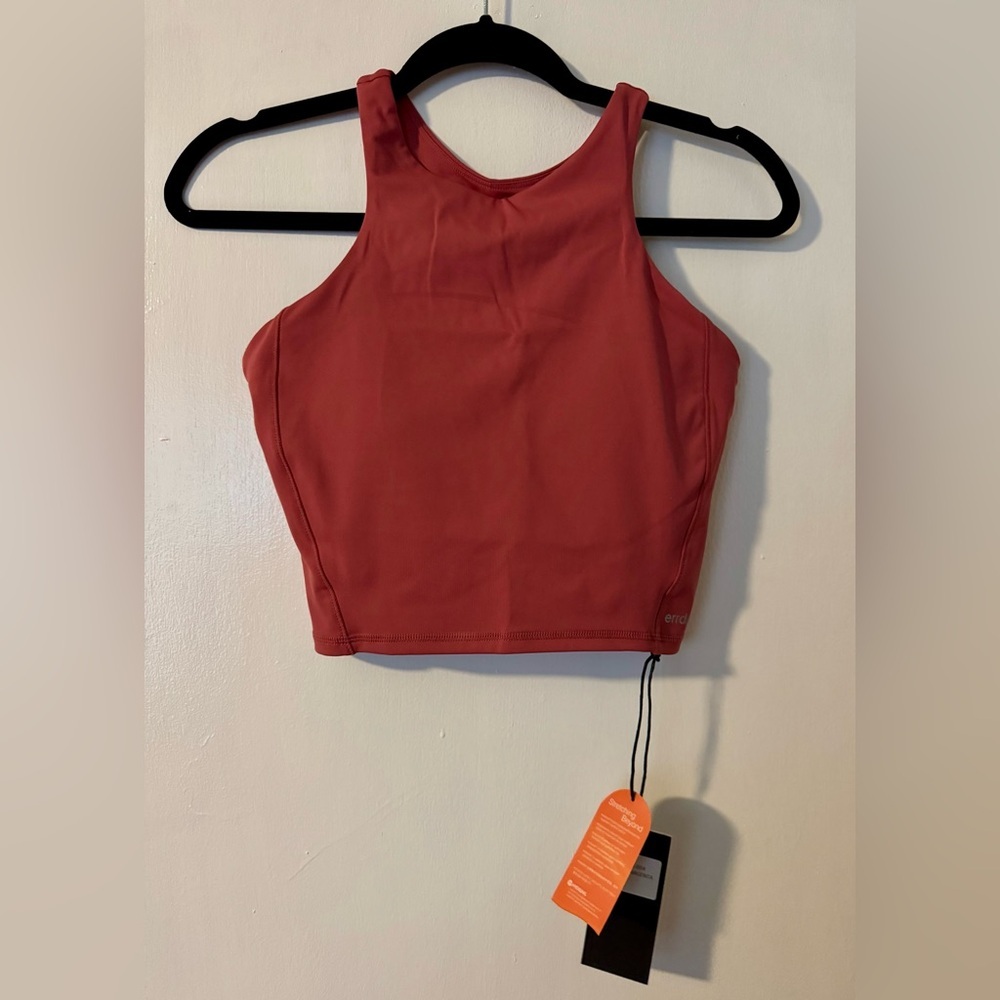 Red Athletic Crop Top